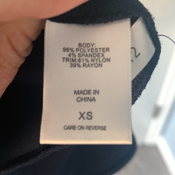 NY & Company navy blue dress size xs - Picture 4 of 4